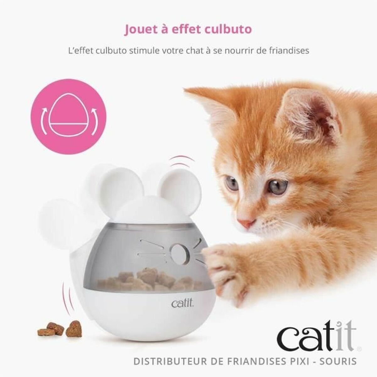 Alimentation automatique Catit Souris Blanc Plastique 1 L