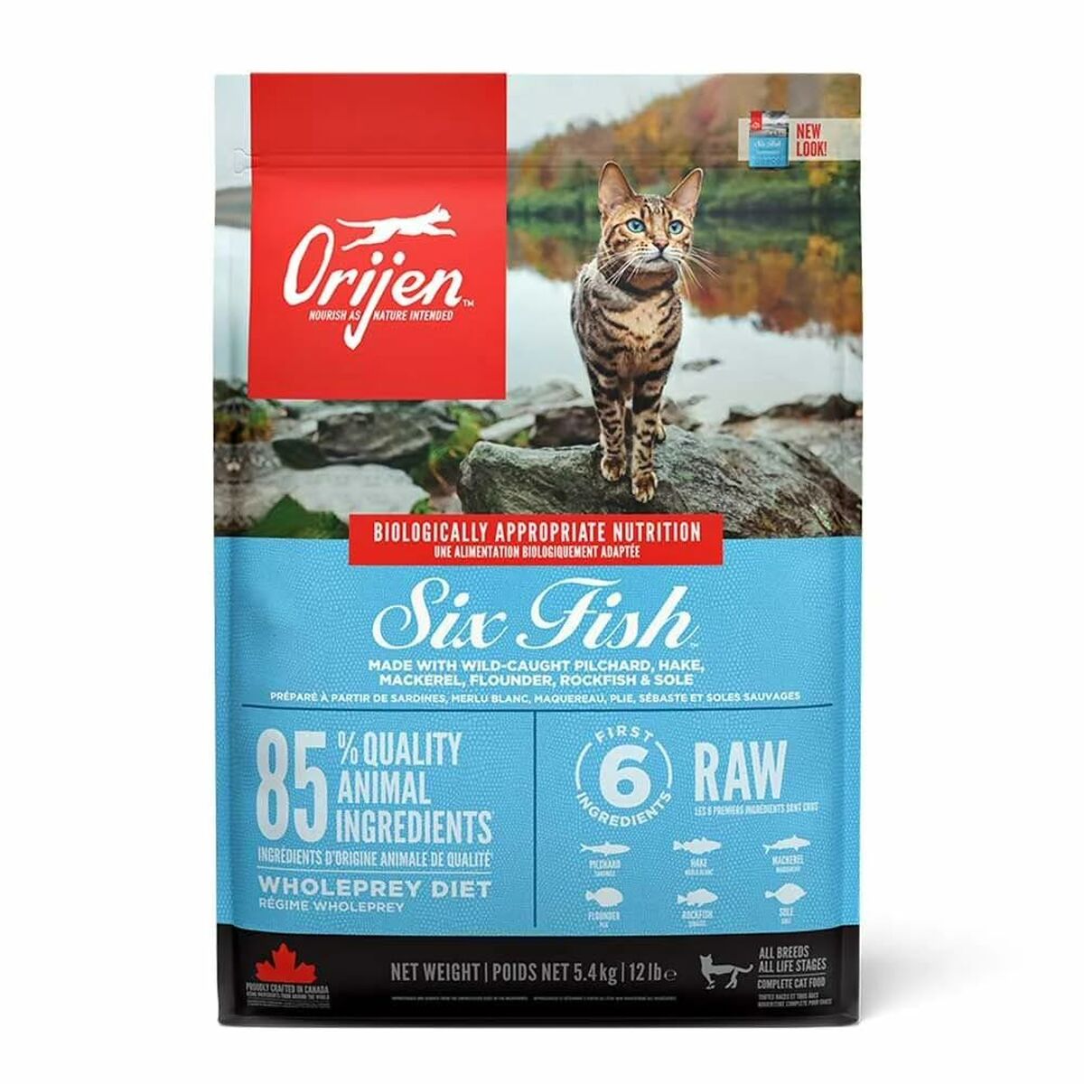 Aliments pour chat Orijen Poisson 1,8 kg