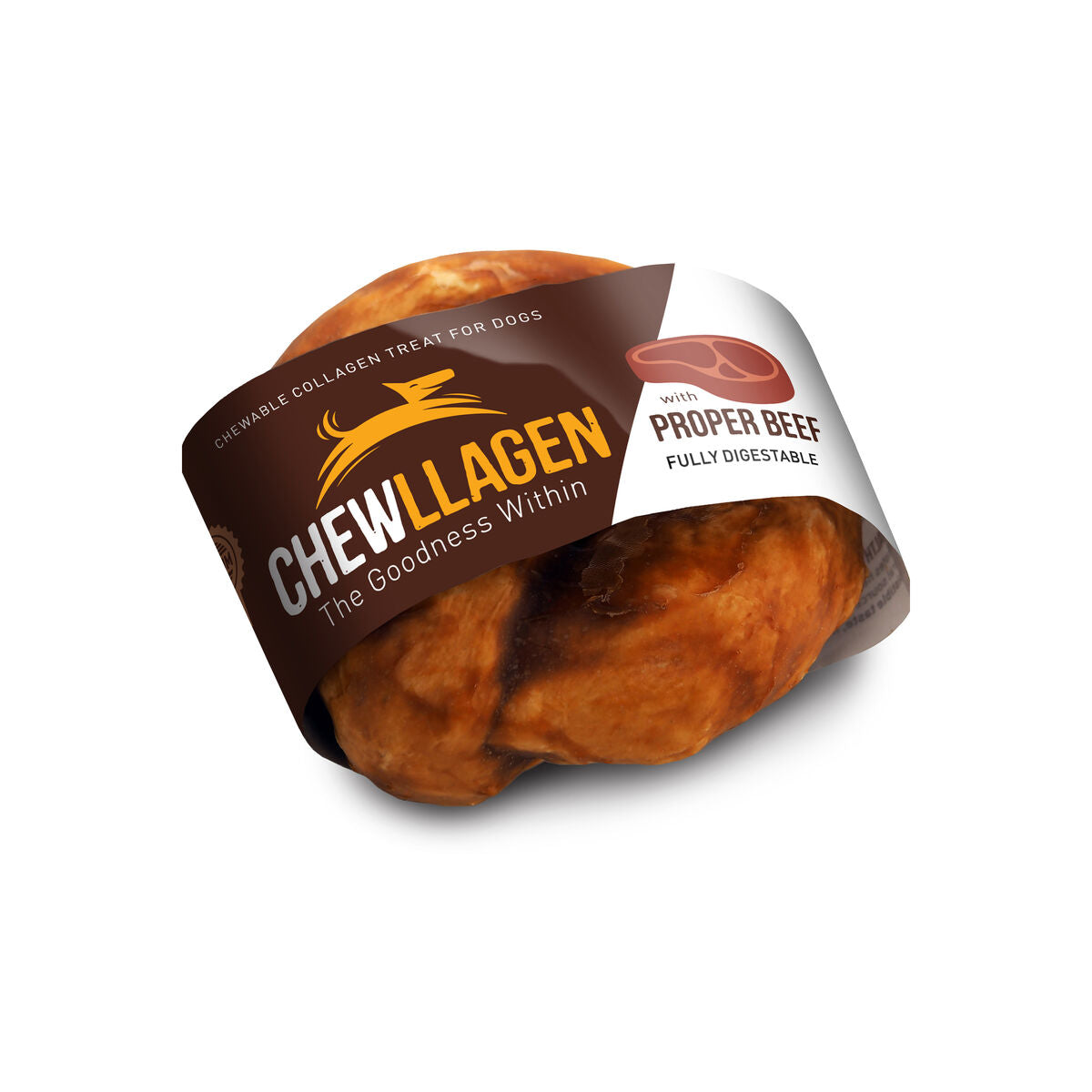 Snack pour chiens Chewllagen Veau Viande de bœuf