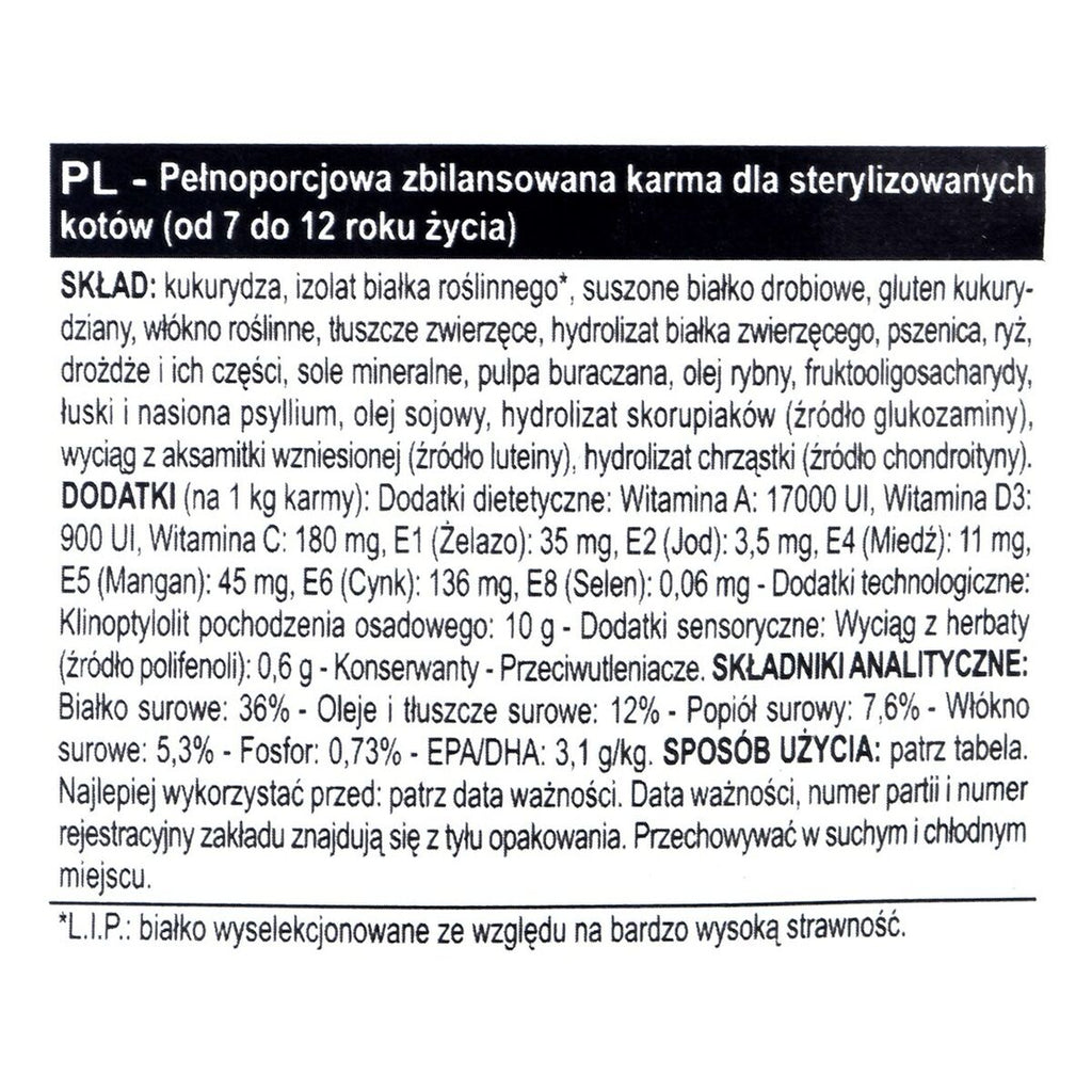 Aliments pour chat Royal Canin Sterilised 7+ Poulet Oiseaux 3,5 kg