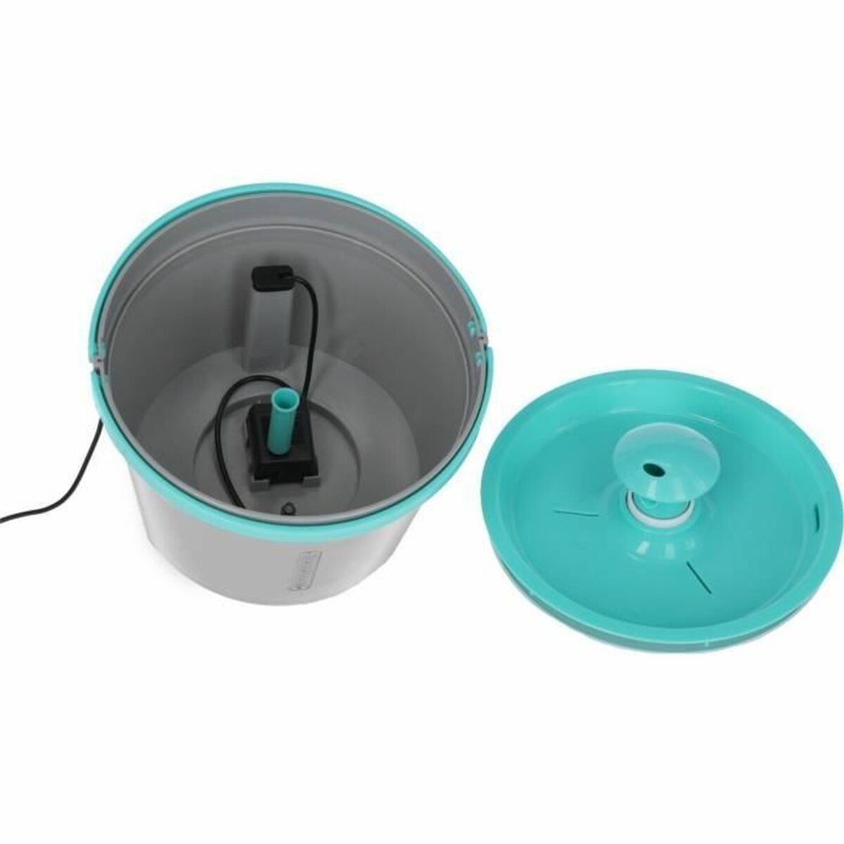 Fontaine pour Animaux de Compagnie Kerbl Bleu Gris Plastique 1,6 L