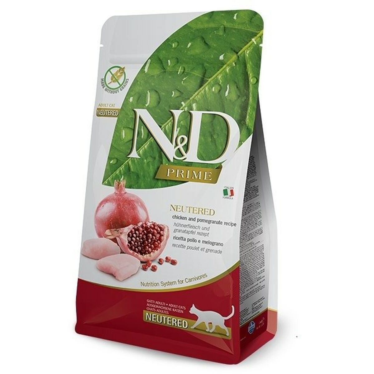 Aliments pour chat Farmina Neutered Adulte Grenade Poulet 5 kg