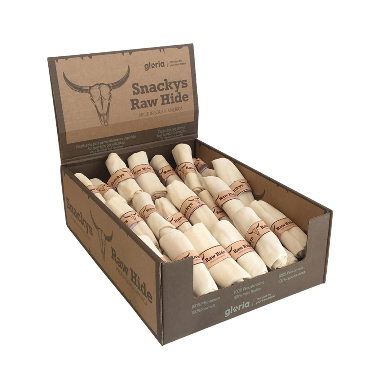 Snack pour chiens Snackys Veau 12-15 cm (50 Unités)