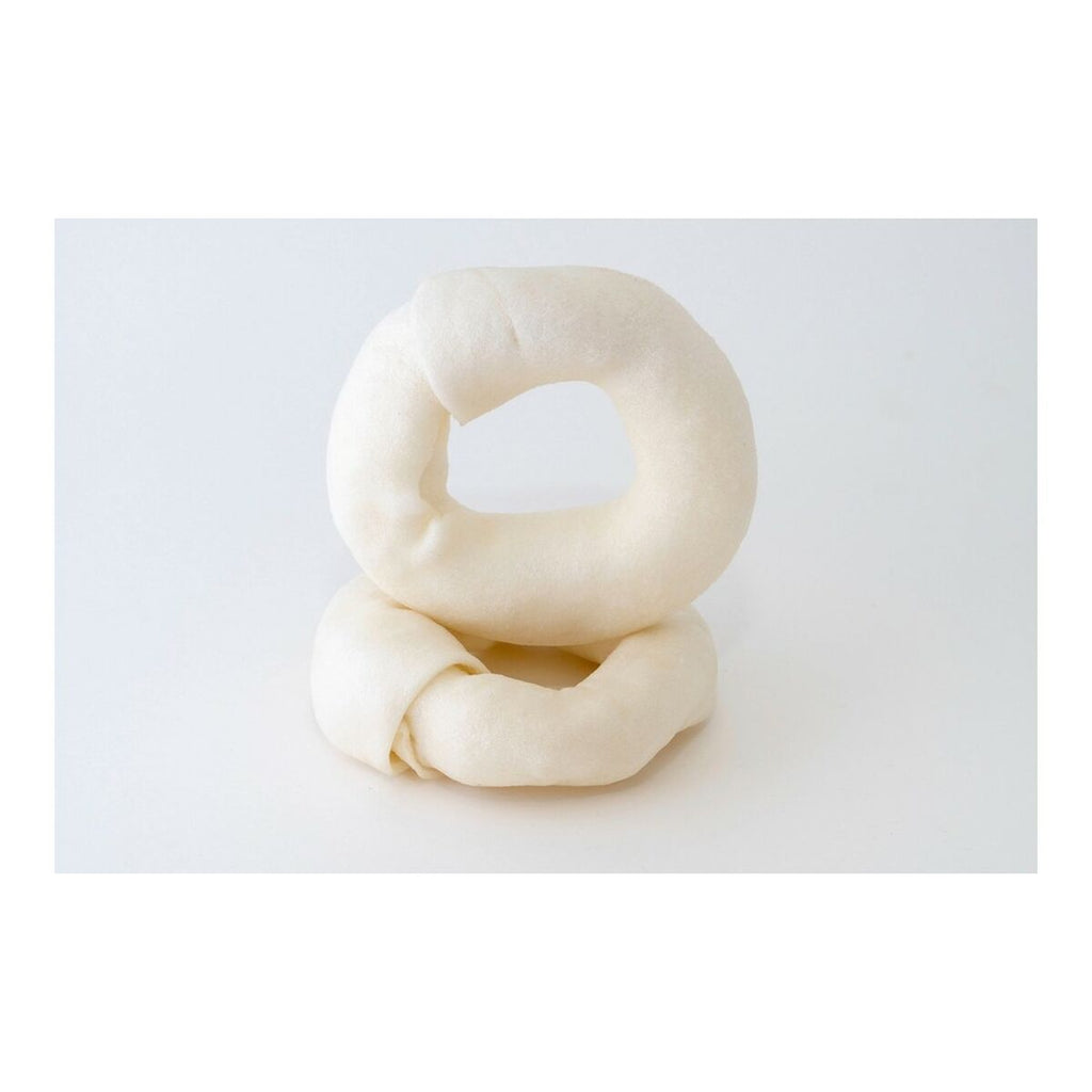 Snack pour chiens Gloria Snackys Rawhide Veau Donut 8-9 cm