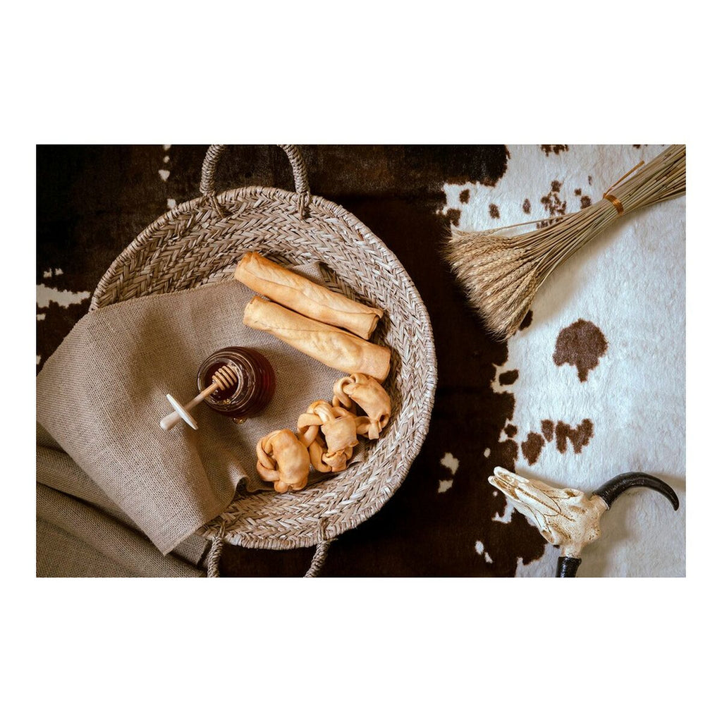 Snack pour chiens Gloria Snackys Rawhide Miel Tressé Donut