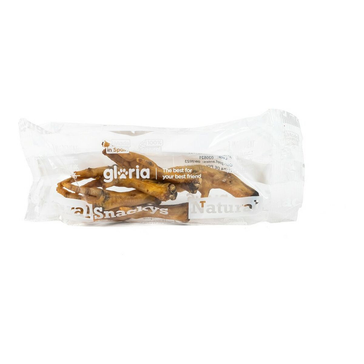 Snack pour chiens Gloria Poulet 5 Sacs 100 Unités